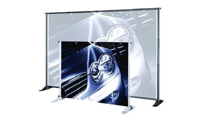 Adjustable Banner Stand
